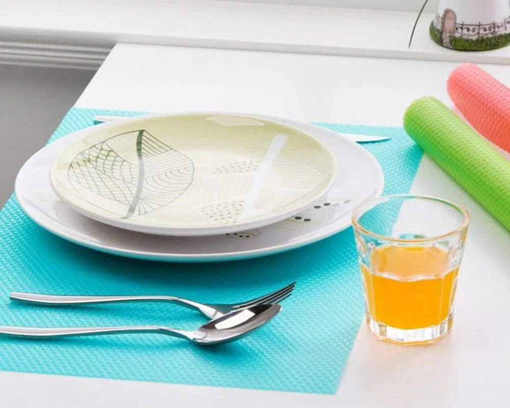6 tapis de revêtement pour réfrigérateur, découpables et antidérapants - Image 9
