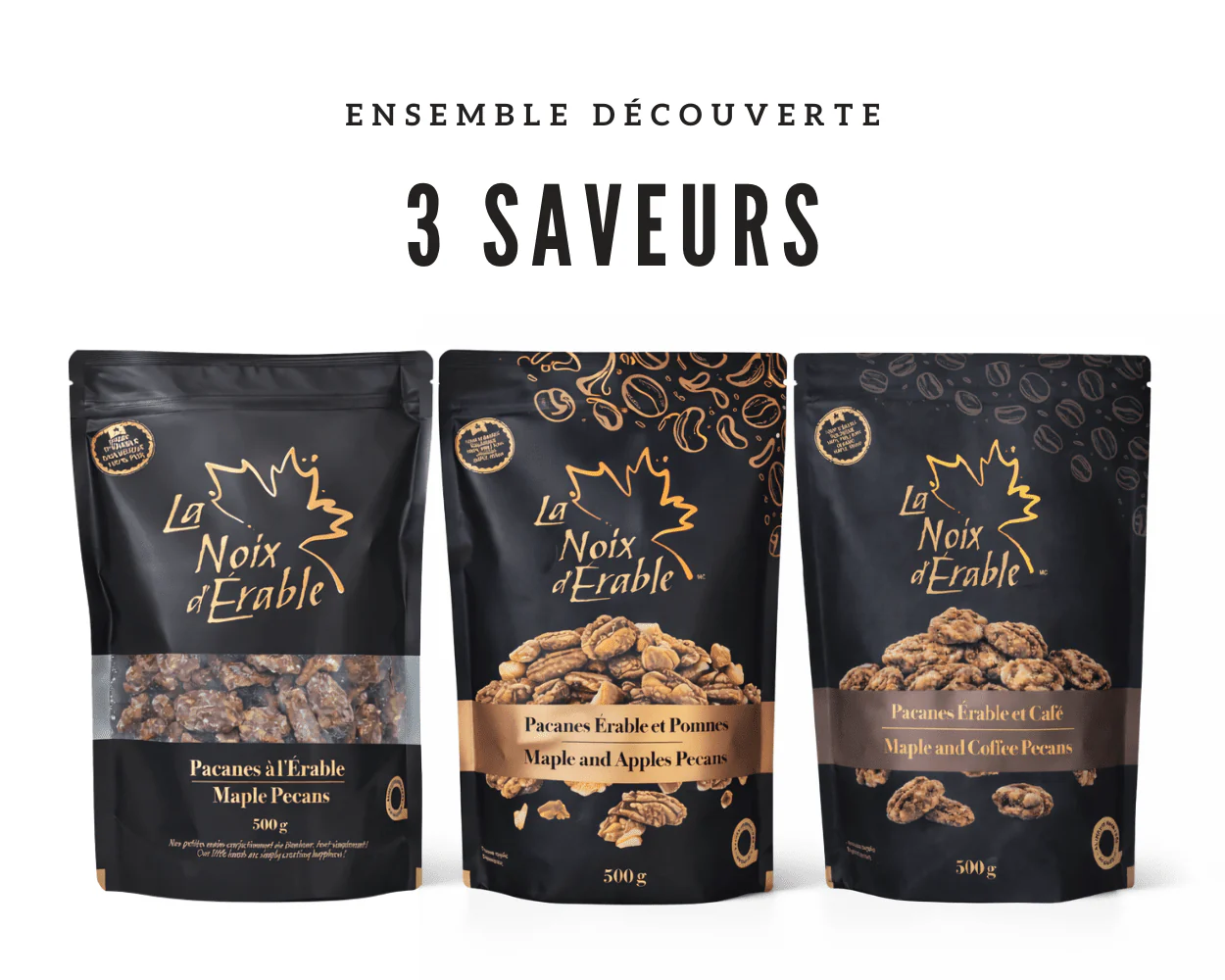 Pacanes « La noix d'Érable » 500g - Image 4