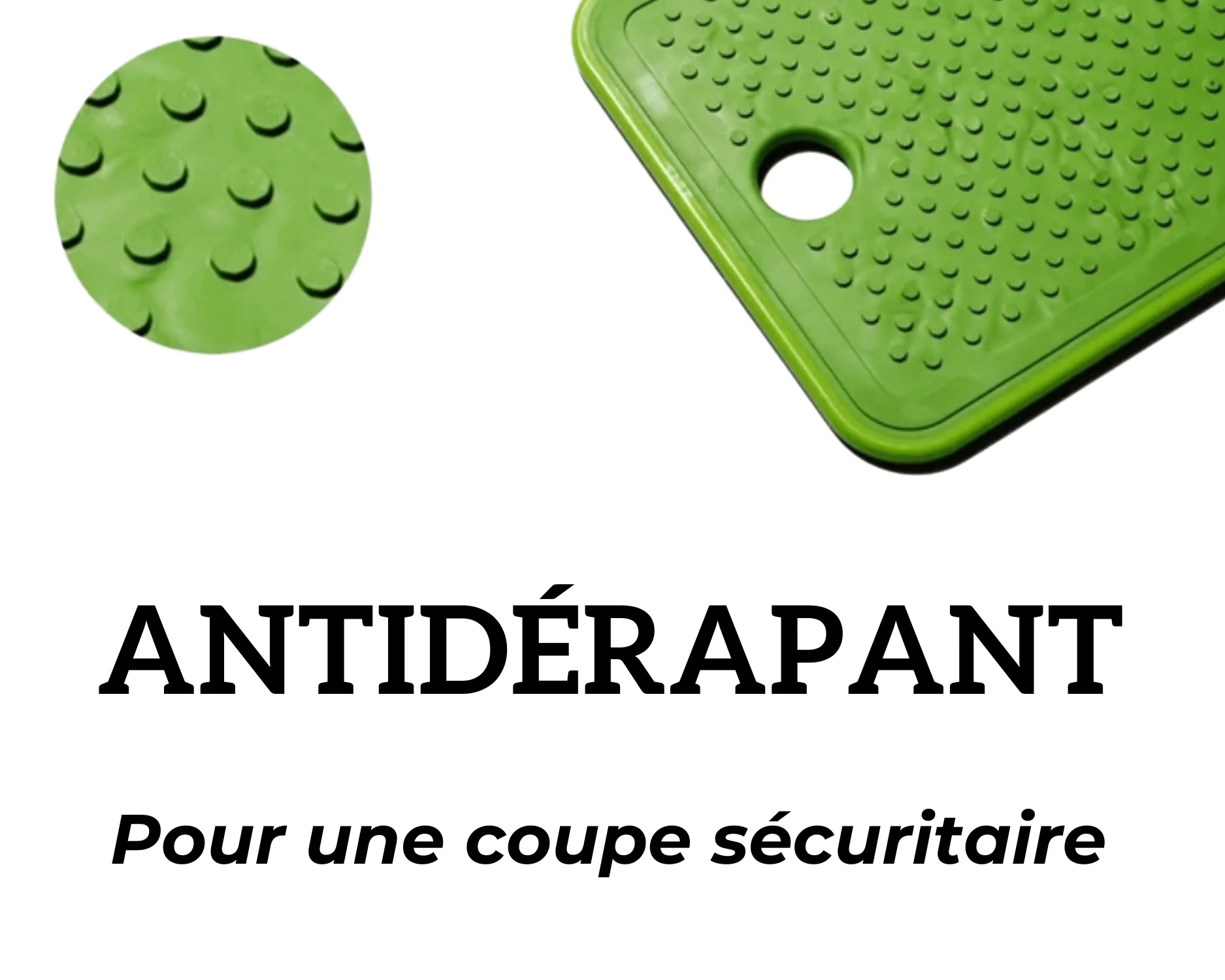 Planche à découper antidérapante 8 x 10 pouces - Image 6